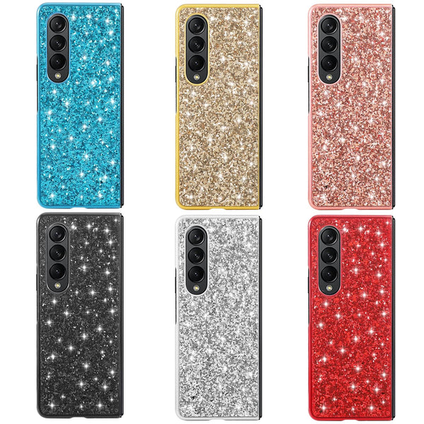 For Samsung Galaxy Z Fold4 5G Glitter Tpu Shockproof Case Gold Cases Covers & Skins