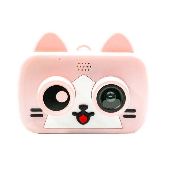 2.0 Hd Screen Wifi Children's Digital Camera With 12Mp Cartoon Design And Fun Photography Pink Digital Cameras