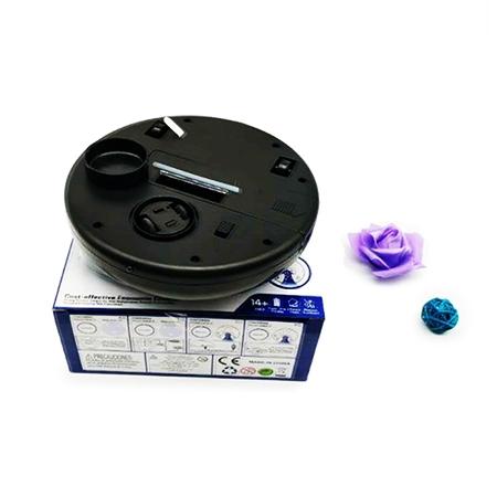 Intelligent 2 In 1 Rechargeable Floor Sweeping Robot Vacuum Black Vacuum Cleaners