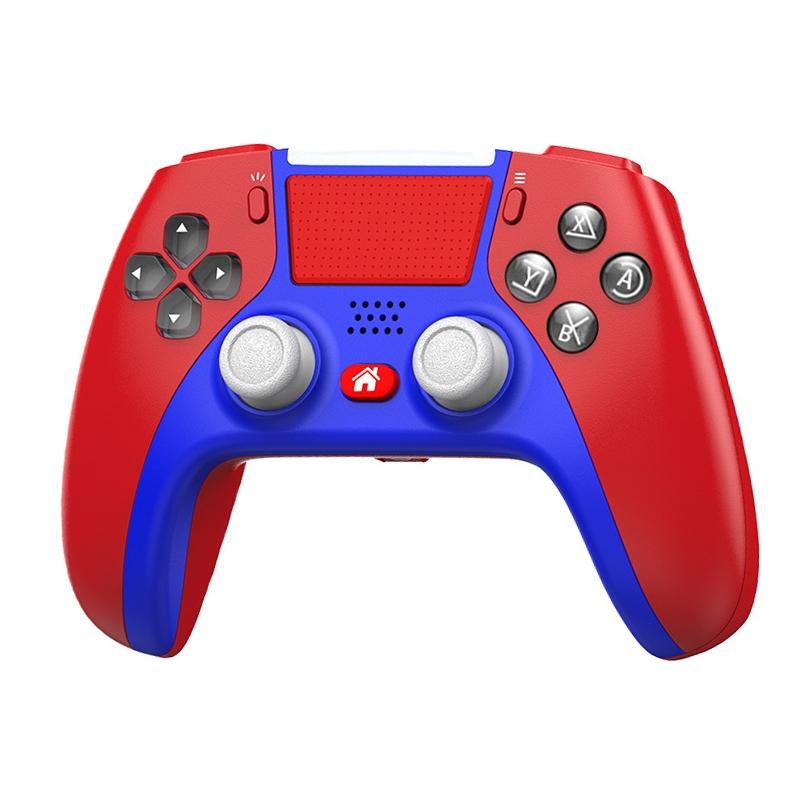 Wireless Dual Vibration Gamepad For Ps4 With Bluetooth And Six Axis Control Red Controllers & Attachments