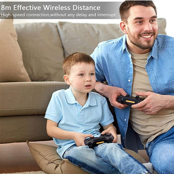 Wireless Dual Vibration Gamepad For Ps4 With Bluetooth And Six Axis Control Red Controllers & Attachments