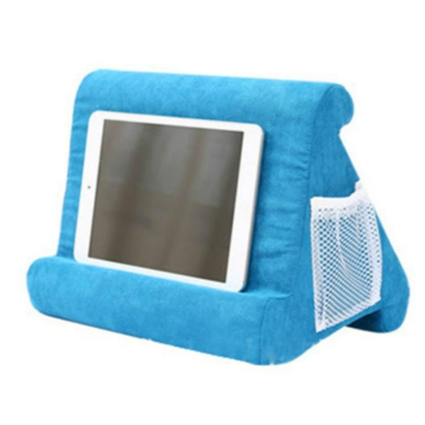 Versatile Laptop Rest Cushion With Cooling Pad Lake Blue Laptop Cooling Pads