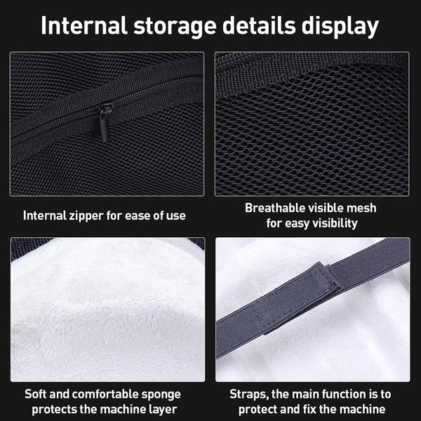 Apple Vision Pro Host Storage Bag Waterproof Eva Cloth Bags Skins & Travel Cases