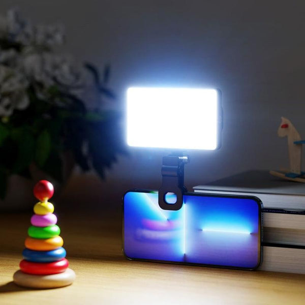 Clip On Fill Light For Mobile Phone And Tablet Selfies Audio Video Lighting Selfie Lights
