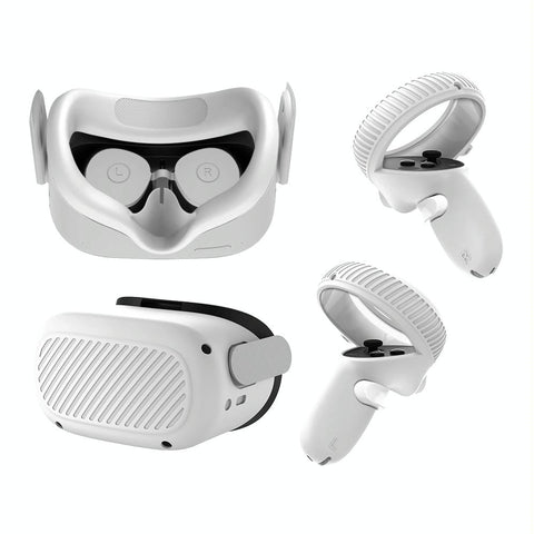 Oculus Quest 2 Lens Shell Protective Cover White Bags Skins & Travel Cases
