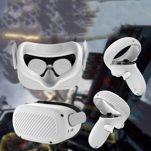 Oculus Quest 2 Lens Shell Protective Cover White Bags Skins & Travel Cases