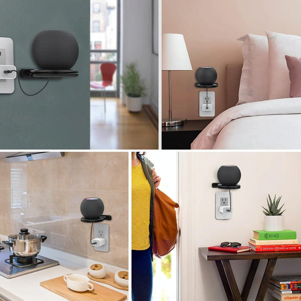 Ahastyle Smart Speaker Stand For Apple Homepod Mini Black Speaker Mounts & Stands