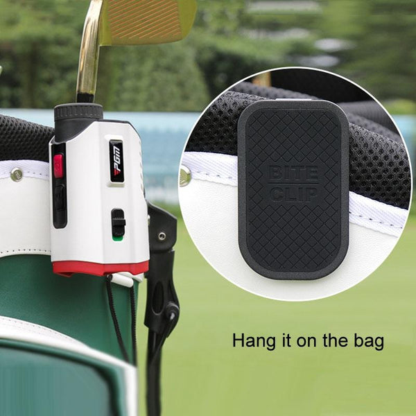 Lightweight Golf Rangefinder With Magnetic Buckle And Belt Clip Black Rangefinders & Scopes