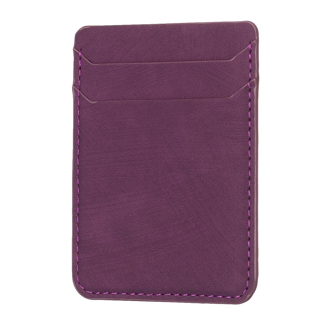 Frosted Card Bag Sticker For Mobile Phones Dark Purple Cases Covers & Skins