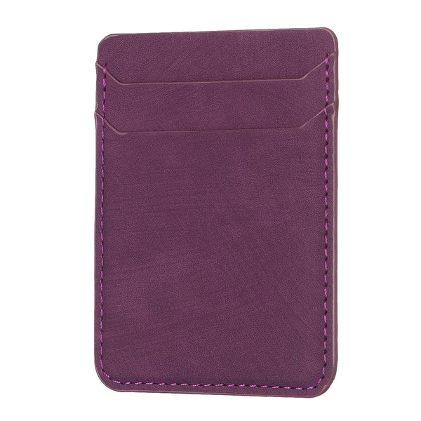 Frosted Card Bag Sticker For Mobile Phones Dark Purple Cases Covers & Skins