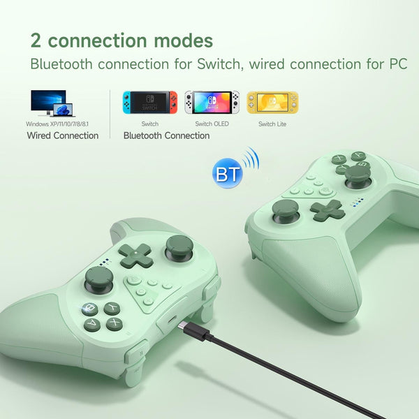 Wireless Controller For Switch And Pc Compatible Compact Purple Other Video Game Accessories
