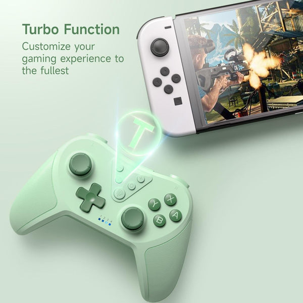 Wireless Controller For Switch And Pc Compatible Compact Purple Other Video Game Accessories