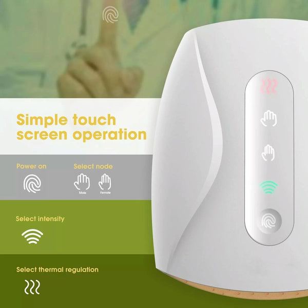 Hand Massager With Heat 3 Intensity Levels Convex Point Massagers