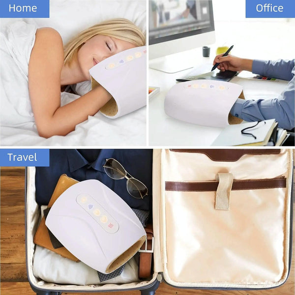 Hand Massager With Heat 3 Intensity Levels Convex Point Massagers