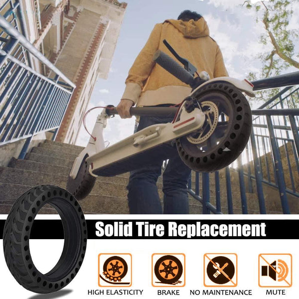 8.5 Electric Scooter Tire For Xiaomi Mijia M365 / Pro Honeycomb Anti Explosive Rubber Black Accessories Parts