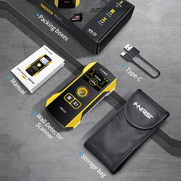 Wall Wire And Rebar Detector Multifunctional Electronics Tool For Accurate Detection Other Measuring & Layout Tools