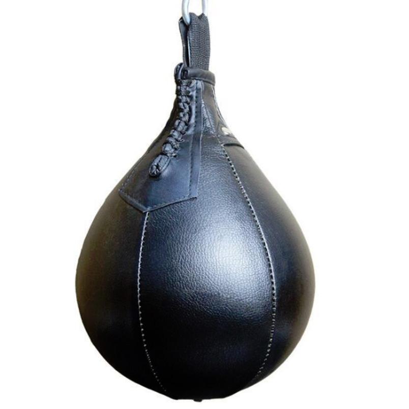 Adult Hanging Speed Ball For Boxing Fitness Free Punching Bag Drawstring Black Punching Bags