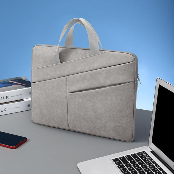 14 Inch Business Travel Bag For Notebooks Light Gray Laptop Cases & Bags