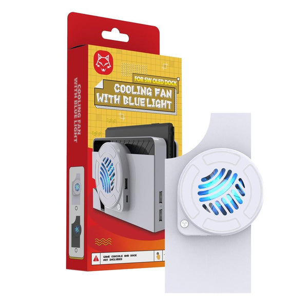 Oled Cooling Fan With Storage Base For Switch Cooling Devices