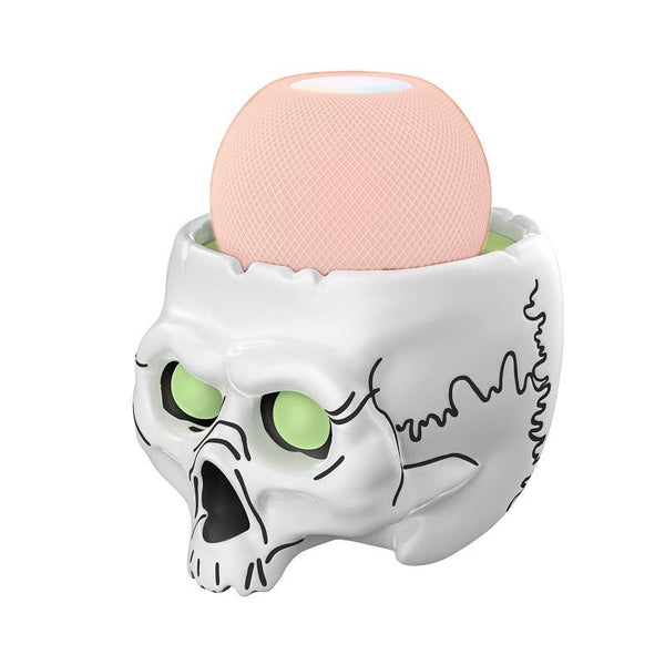 Parallel 5 Piece Skull Desktop Stand For Apple Home Pod Mini White Stands Holders & Car Mounts