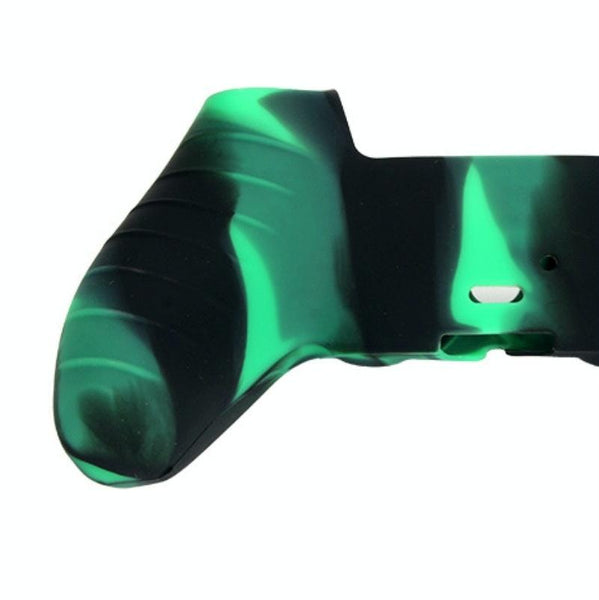 2 Pack Non Slip Silicone Handle Covers For Ps5 Controllers Dark Green Other Video Game Accessories