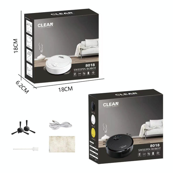 Smart Usb Charging Robot Vacuum For Family Cleaning Yellow Vacuum Cleaners