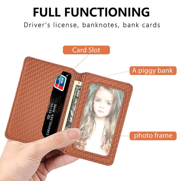 Universal Phone Card Holder With Bracket Multifunctional Black Business Card Holders