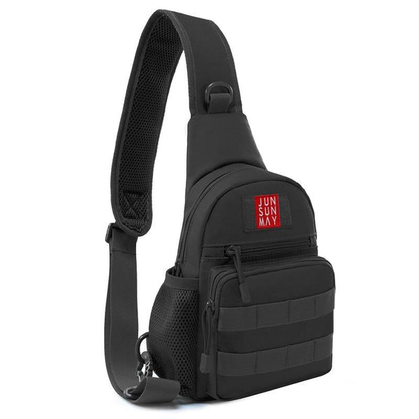 Waterproof Crossbody Chest Pack For Outdoor Sports Lightweight & Durable Khaki Bags