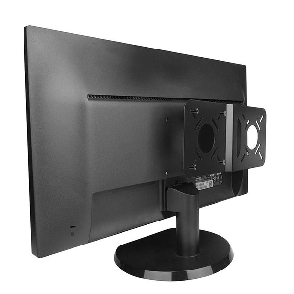 Universal Vesa Mount For Computer Monitor Router And Tablet Black Monitor Mounts & Stands