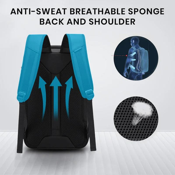 Expandable Business Backpack For Men Black Bags