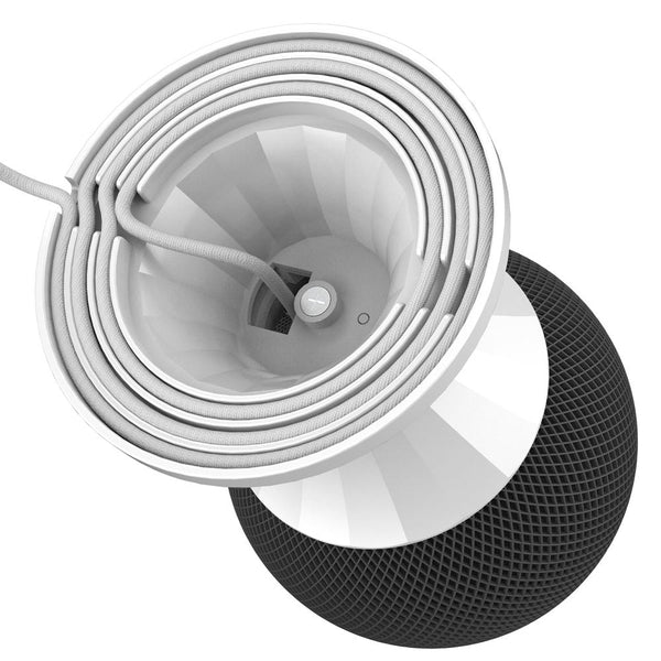 Desktop Bracket For Apple Home Pod Mini Silver Speaker Mounts & Stands