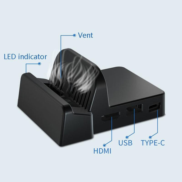 Compact Cooling Stand For Nintendo Switch Portable Mounts & Stands