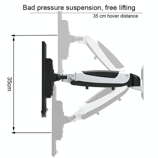 1 Sets Of Telescopic Wall Mounted Monitor Stand Factory Colour Monitor Mounts & Stands