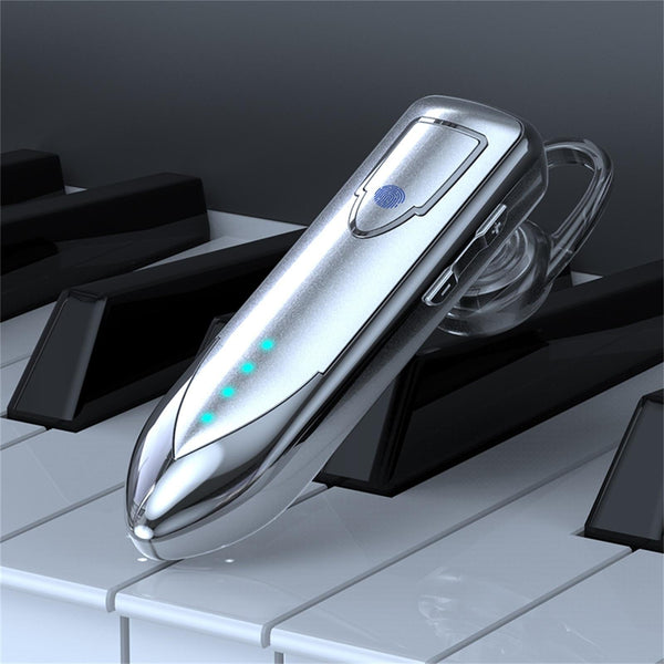 Business Style Bluetooth 5.0 Earphone With Touch Switch Black Earbuds