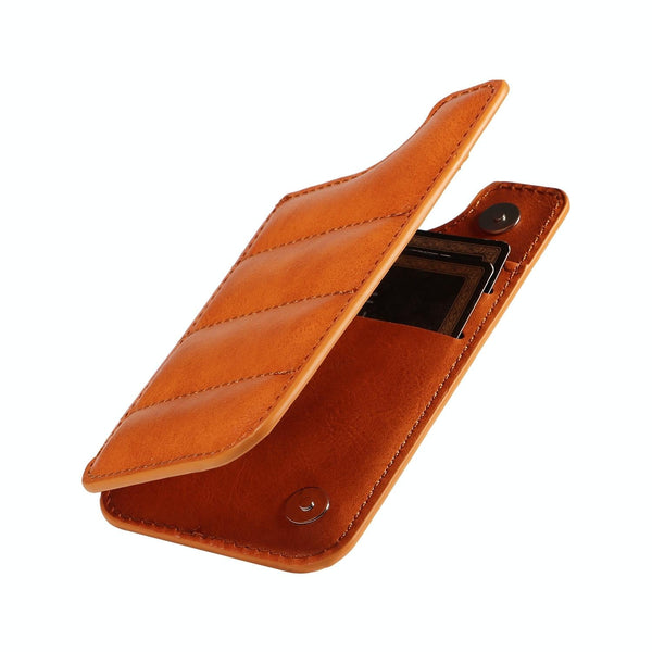 Cow Print Sewing Card Phone Sticker Brown Cases Covers & Skins