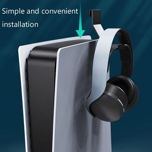 Ps5 Headphone Storage Rack 3 Pairs Side Mounted Hook Mounts & Stands