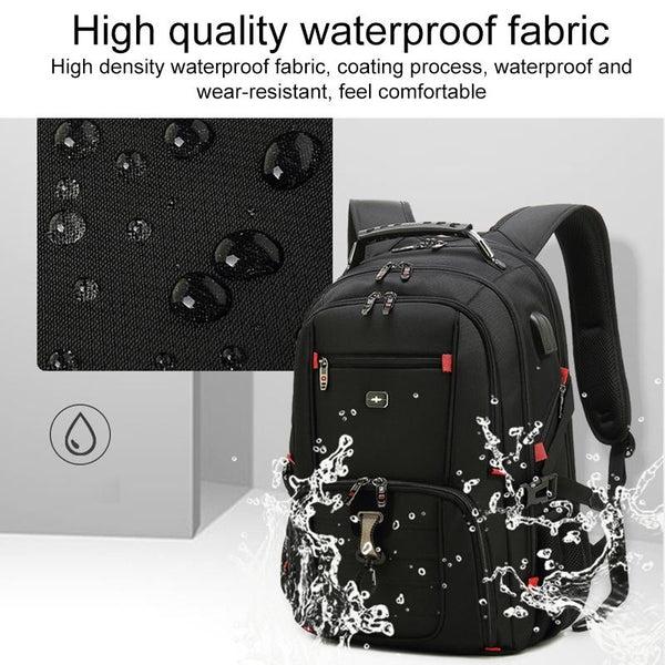 Parallel Waterproof Usb Backpack For Business Use 18 Inch Laptop Cases & Bags