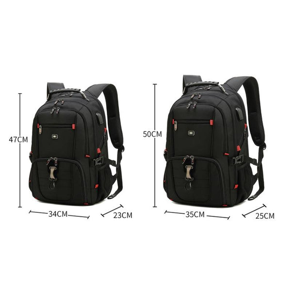 Parallel Waterproof Usb Backpack For Business Use 18 Inch Laptop Cases & Bags