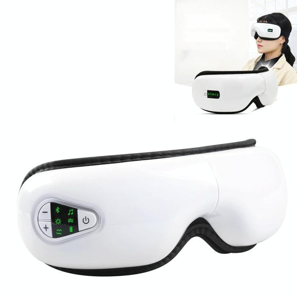 Yk108 Eye Massager Hot Compression Bluetooth White Massagers