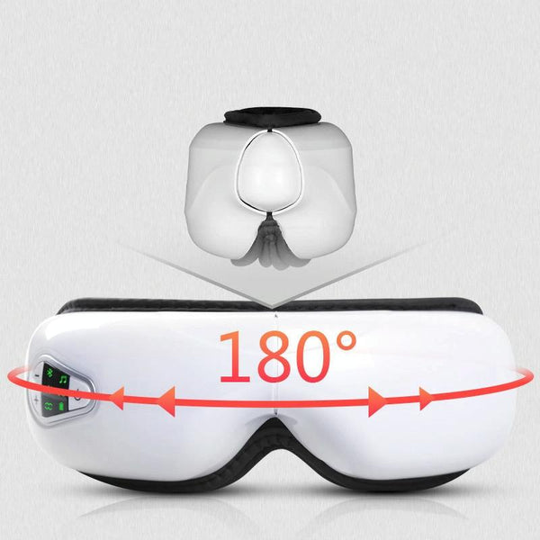Yk108 Eye Massager Hot Compression Bluetooth White Massagers