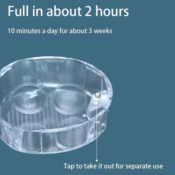 Electric Head Massager With Hot Compress & Vibration Waterproof English Version Massagers