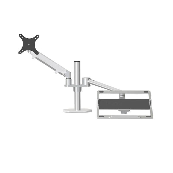 Desktop Stand For 17 32 And 12 Monitors Aluminum Black Monitor Mounts & Stands