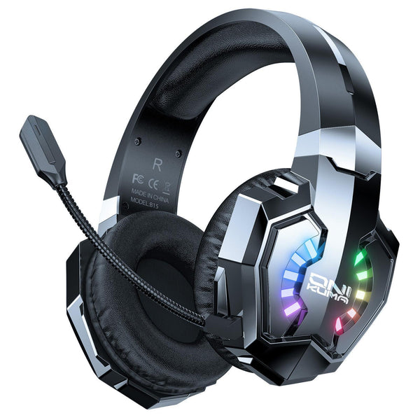 Tri Mode Bluetooth Gaming Headset Black Headsets