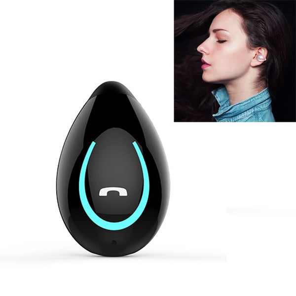 Ultra Light Wireless Earphone With Mic Bluetooth 5.0 Clip Stereo White Headsets & Earpieces