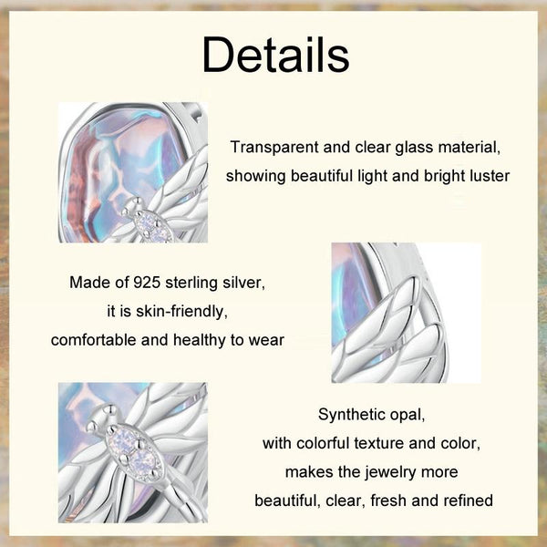 925 Sterling Silver Dragonfly Diy Beads Charms & Pendants