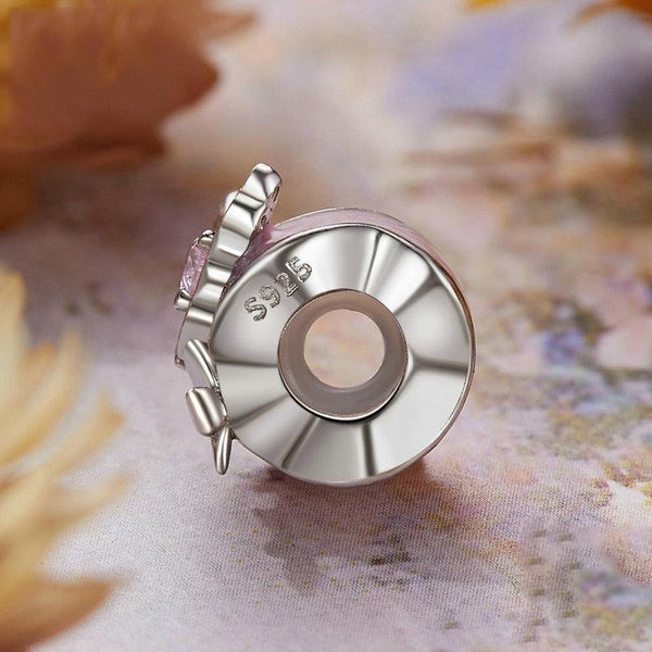 925 Sterling Silver Platinum Butterfly Silicone Diy Beads Charms & Pendants