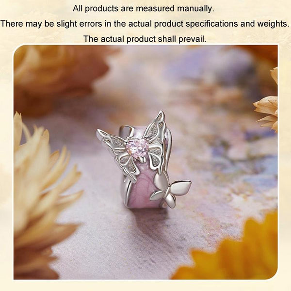 925 Sterling Silver Platinum Butterfly Silicone Diy Beads Charms & Pendants