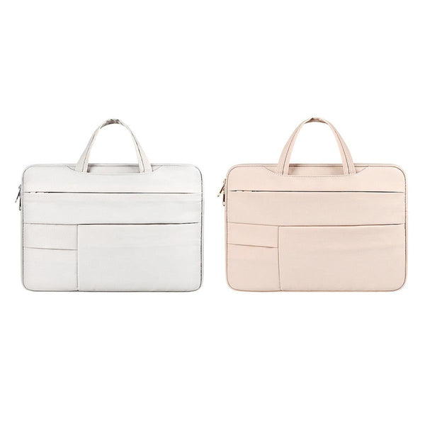 13.3 Waterproof Laptop Bag Wearable Durable Creamy White Laptop Cases & Bags