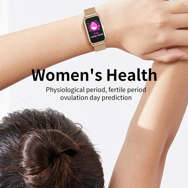 1.47 Inch Waterproof Smart Watch Heart Rate & Blood Pressure Support Black Smart Watches