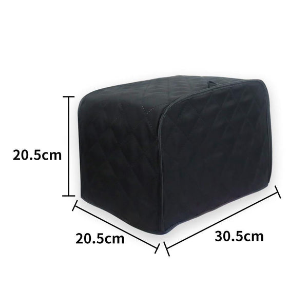 Small Home Bread Maker Dust Cover Polyester Material Black Bread Makers